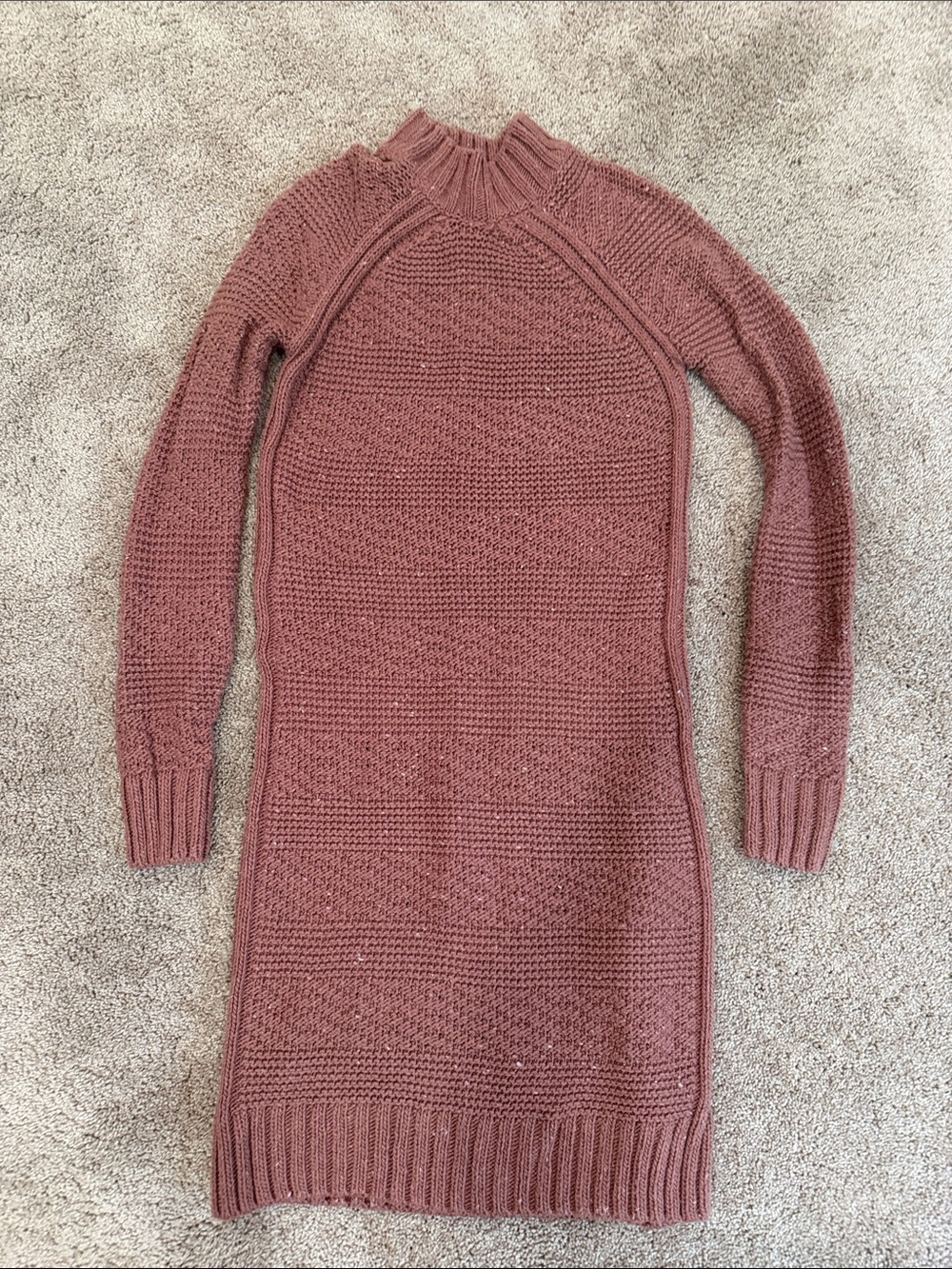 Prana Rosewood Knit Midi Sweater Dress